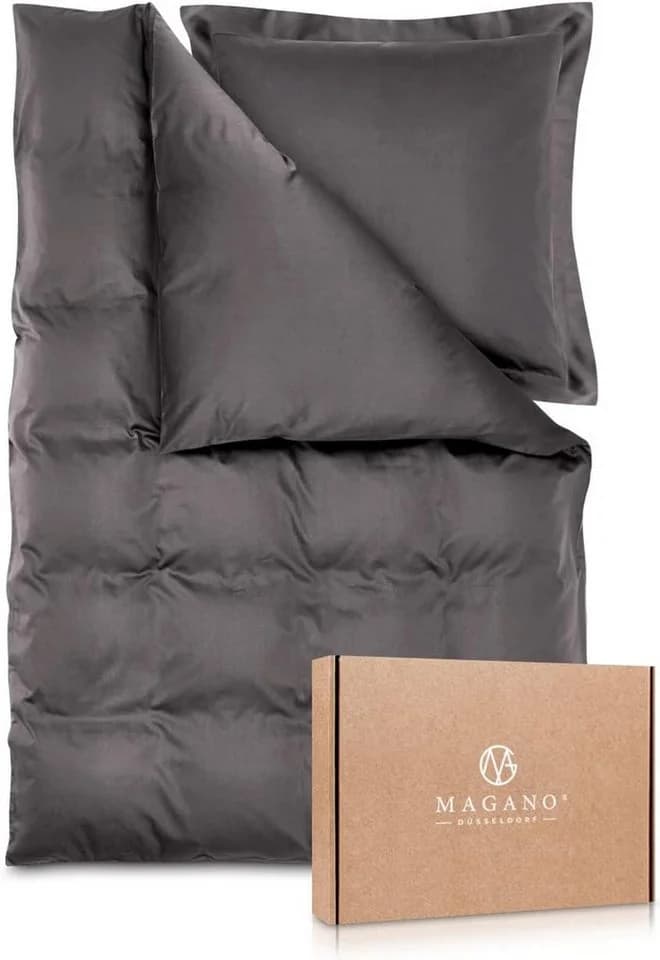 MAGANO Bettwäsche Luxus Bambus & Baumwolle Satin 400 TC Hypoallergen Thermoregulierend - Bild 2