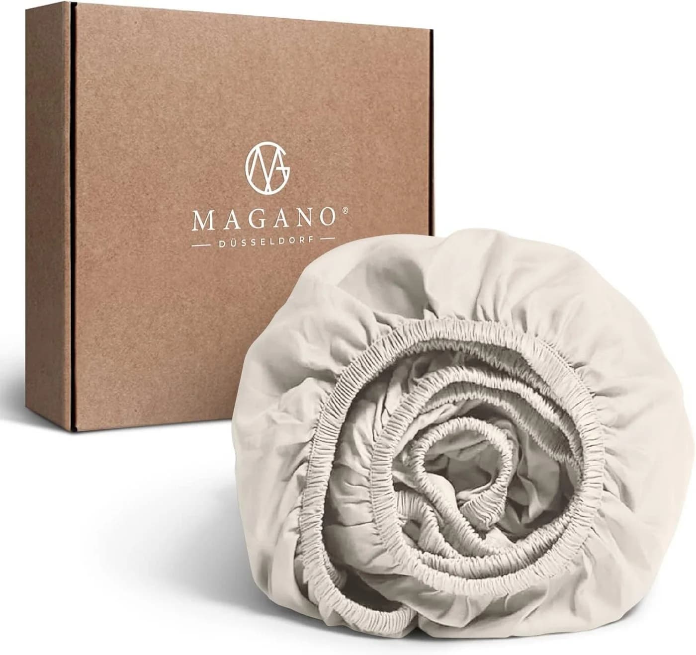 MAGANO Spannbettlaken Premium Bettlaken Ultra weich Knitterarm Hypoallergen - Bild 2