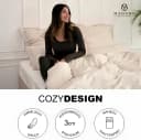 MAGANO Kissenbezug Premium Hypoallergen Ultra Weich Knitterarm Bild 1