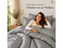 MAGANO Kissenbezug Grau 100% TENCEL™ Lyocell 400 TC Bild 1