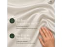 MAGANO Kissenbezug TENCEL™ Lyocell 400 TC Beige/Weiß Bild 3