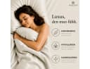 MAGANO Kissenbezug TENCEL™ Lyocell 400 TC Beige/Weiß Bild 4