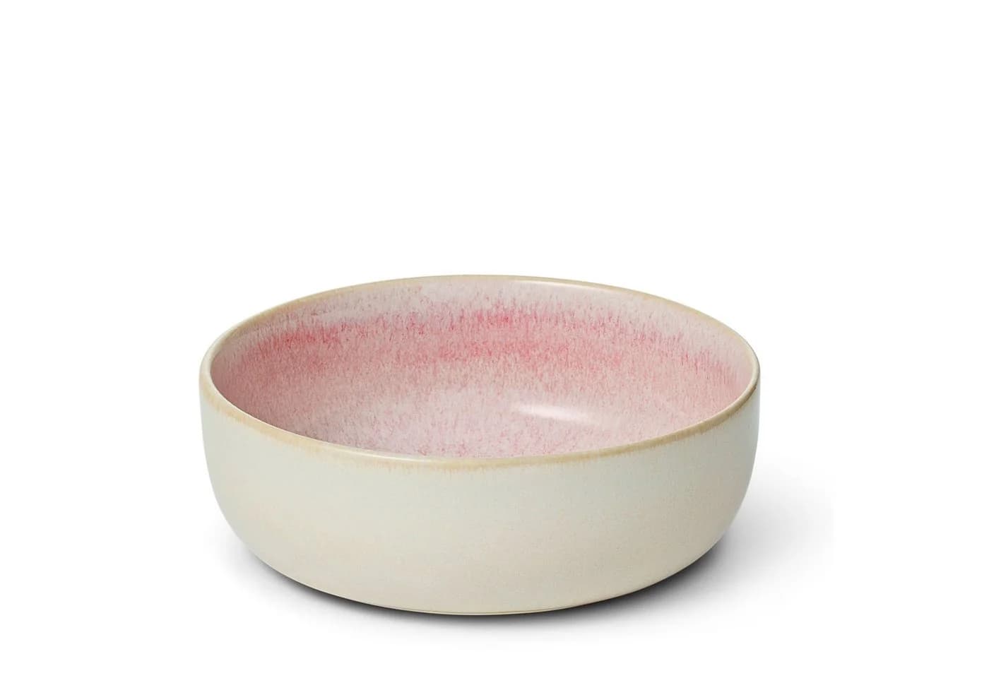Econovo Müslischüssel Handgefertigt Steingut Rosa/Rot 16cm - Bild 2