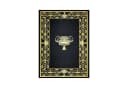 Belle Arti Luxus Sherpa-Decke mit Motiv Schwarz Gold Bild 2