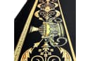 Belle Arti Luxus Sherpa-Decke mit Motiv Schwarz Gold Bild 3