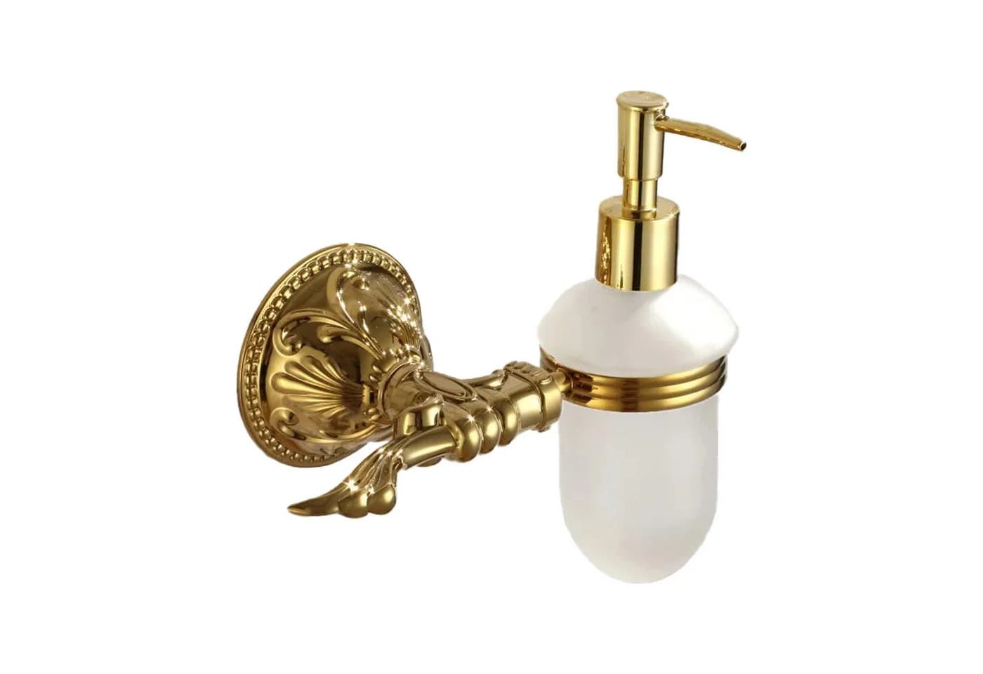 Belle Arti Seifenspender Luxus Messing Wandmontage 2er Set Gold
