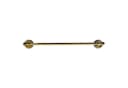 Belle Arti Handtuchhalter Verona Gold Messing Bild 2