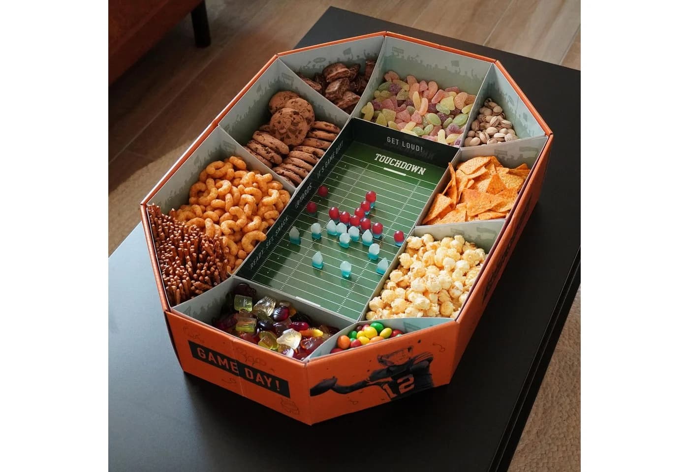 40YARDS Servierplatte American Football Snack Stadion XXL - Bild 5