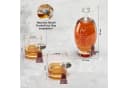 40YARDS Whisky Set mit Dekanter und 2 Gläsern, Glas, transparent Bild 3