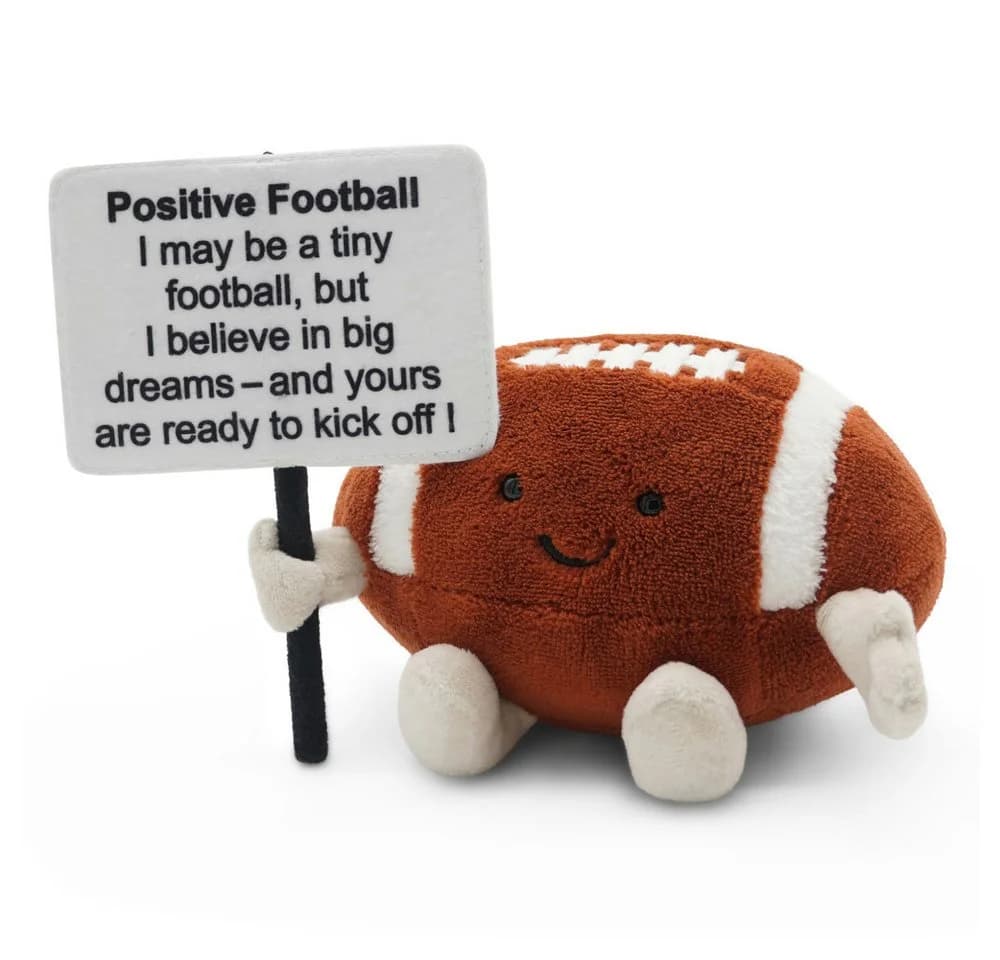 40YARDS Dekokissen American Football Motivationsgeschenk Plüsch - Bild 2