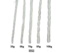 Deco-Raum Bleiband 15m Bleikordel Beschwerungsband Silber Bild 1