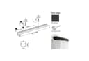 Deco-Raum Gardinenschiene Round Schwarz Aluminium Bild 1