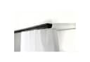Deco-Raum Gardinenschiene Round Schwarz Aluminium Bild 5