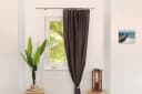 Deco-Raum Gardinenstange Kappe 25mm Edelstahl-optik 1-läufig Bild 5