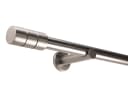 Deco-Raum Gardinenstange Zylinder Edelstahl-Optik 25mm Bild 2