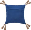 DONE. Dekokissen CUSHION SEALIFE BEACH HOUSE Blau Natur Schriftzug Bild 1