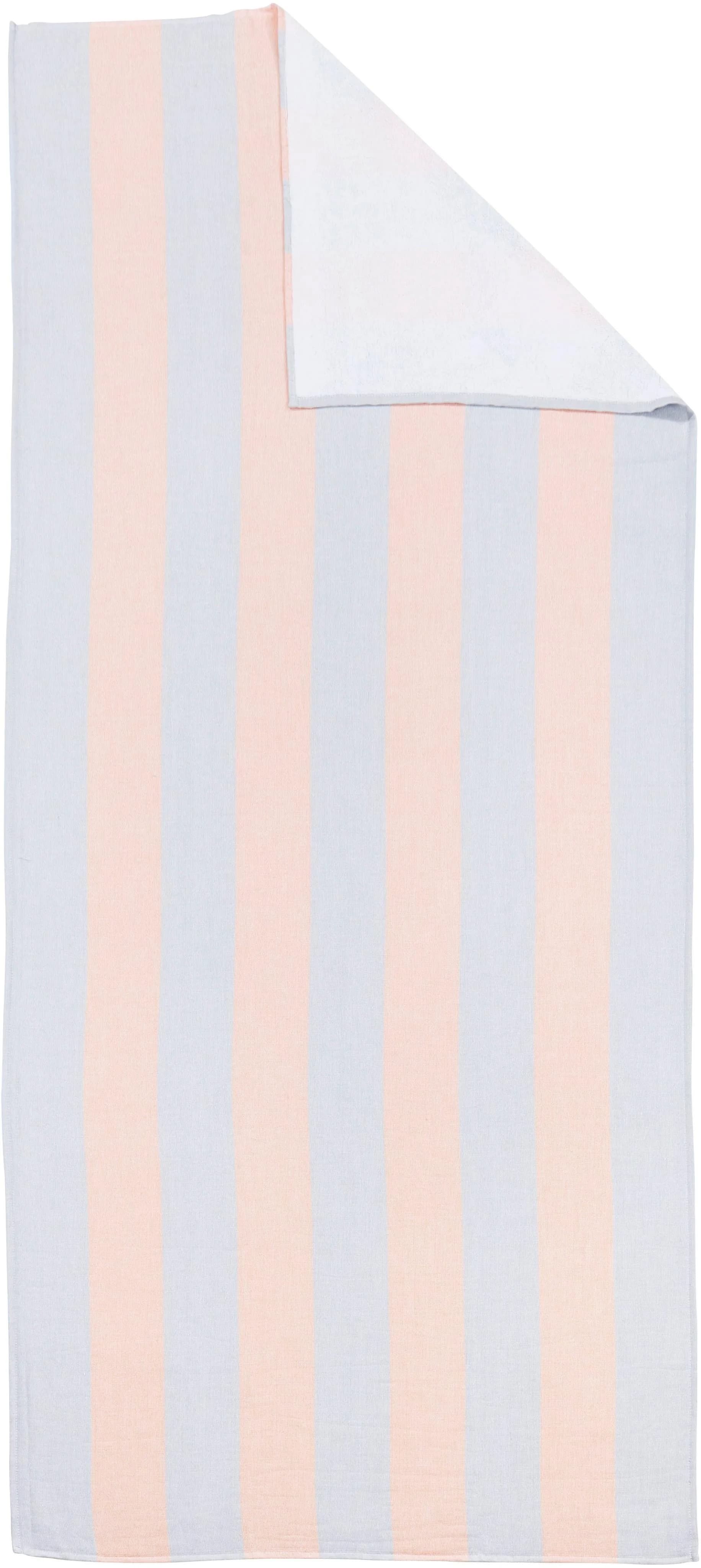 DONE. Hamamtuch California Orange Gestreift 90x200cm