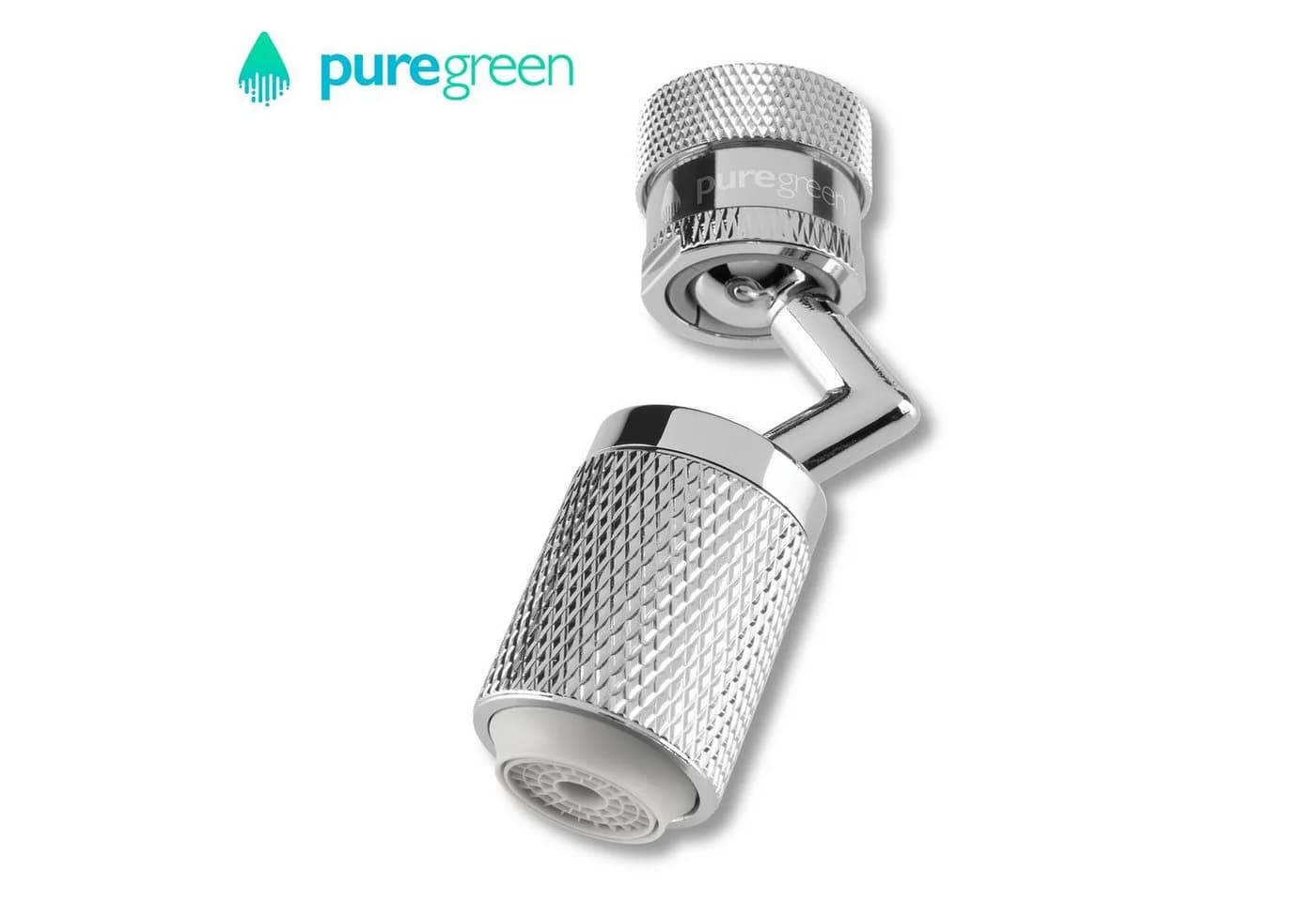 puregreen Waschtischarmatur Strahlregler Wassersparer Silber