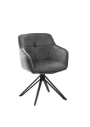 moebel-dich-auf Esszimmer-Set ACE, Mango Massiv, 4 Stühle, Industrial Bild 5