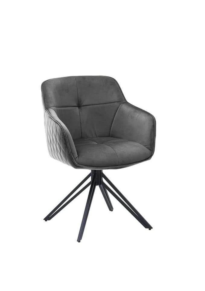 moebel-dich-auf Esszimmer-Set ACE, Mango Massiv, 4 Stühle, Industrial - Bild 5