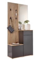 moebel-dich-auf Kompaktgarderobe EASY mit Bank, Spiegel & Schuhschrank Bild 2