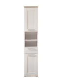 moebel-dich-auf Hochschrank ELEGANCE Braun 190cm Bild 1