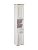 moebel-dich-auf Hochschrank ELEGANCE Braun 190cm Bild 2