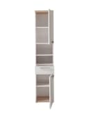 moebel-dich-auf Hochschrank ELEGANCE Braun 190cm Bild 3