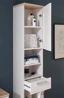 moebel-dich-auf Hochschrank ELEGANCE Braun 190cm Bild 5