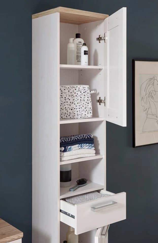 moebel-dich-auf Hochschrank ELEGANCE Braun 190cm - Bild 5