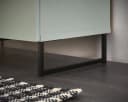 moebel-dich-auf Hochschrank MESSINA Schilfgrün Weiß Softclose Bild 4