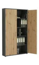 moebel-dich-auf Aktenschrank TABOR 4 Grau Abschließbar Bild 3