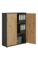 moebel-dich-auf Aktenschrank TABOR 4 Grau Abschließbar Bild 4