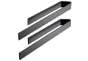 Designfabrik Hamburg Handtuchhalter ohne Bohren Schwarz Selbstklebend Aluminium Bild 2