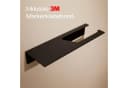 Designfabrik Hamburg Toilettenpapierhalter Selbstklebend Matt Schwarz Bild 4