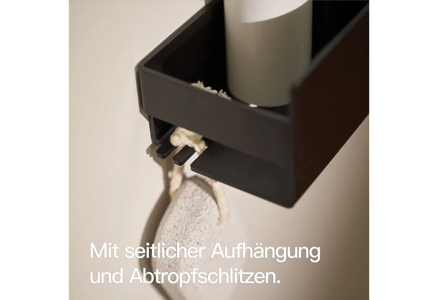 Designfabrik Hamburg Duschablage ohne Bohren - Badregal - Bild 3