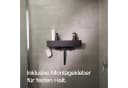 Designfabrik Hamburg Duschablage ohne Bohren - Badregal Bild 4