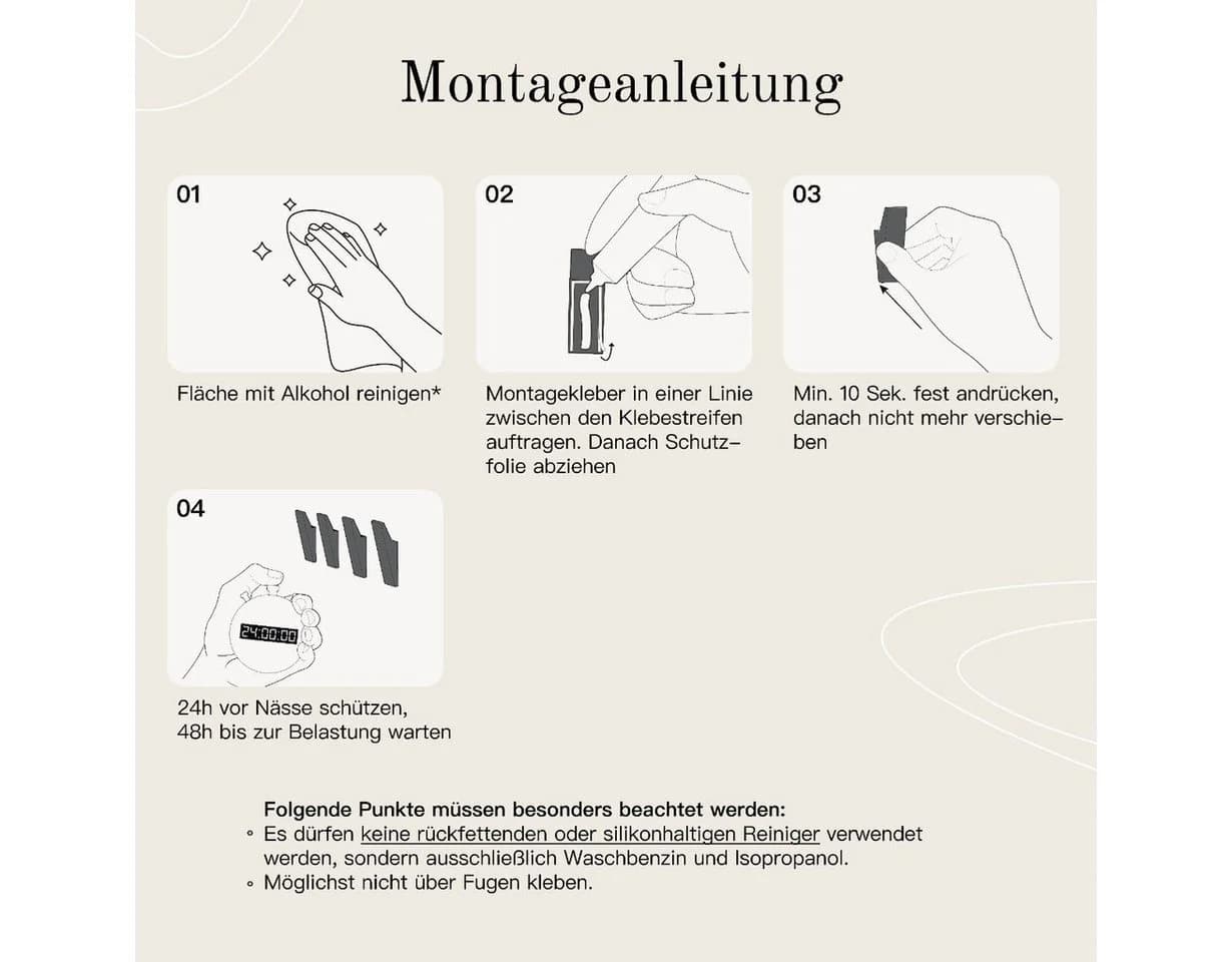 Designfabrik Hamburg Handtuchhaken DFHH KH, 4x Wandhaken, rostfrei, pulverbeschichtet, eloxiert, sandgestrahlt - Bild 5