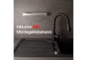 Designfabrik Hamburg Küchenrollenhalter Schwarz Aluminium Vollmaterial Bild 4
