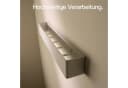 Designfabrik Hamburg Garderobenleiste Wandgarderobe Metall Schwarz/Weiß Bild 5