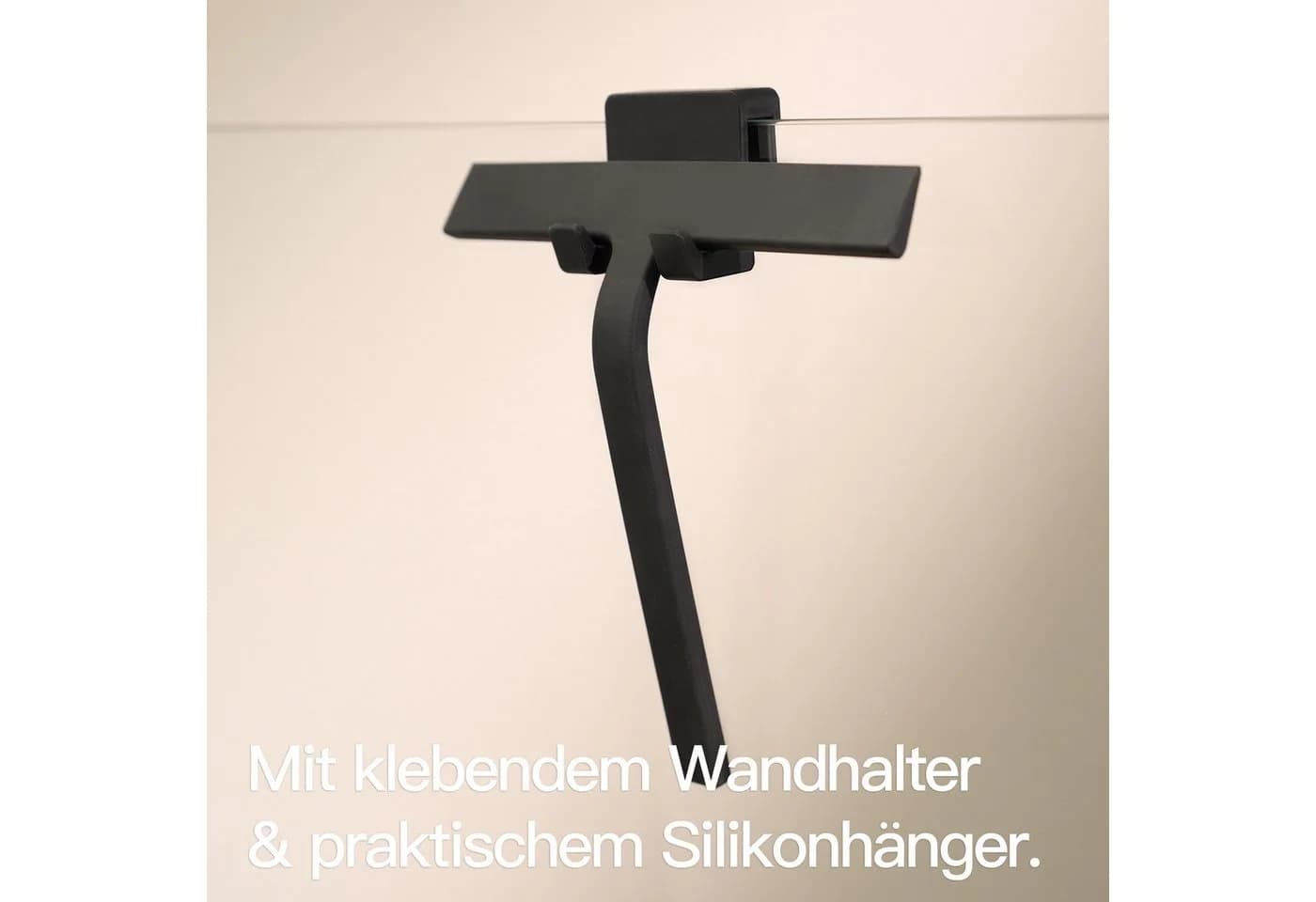 Designfabrik Hamburg Duschabzieher 23 cm Breite Silikonummantelt - Bild 3