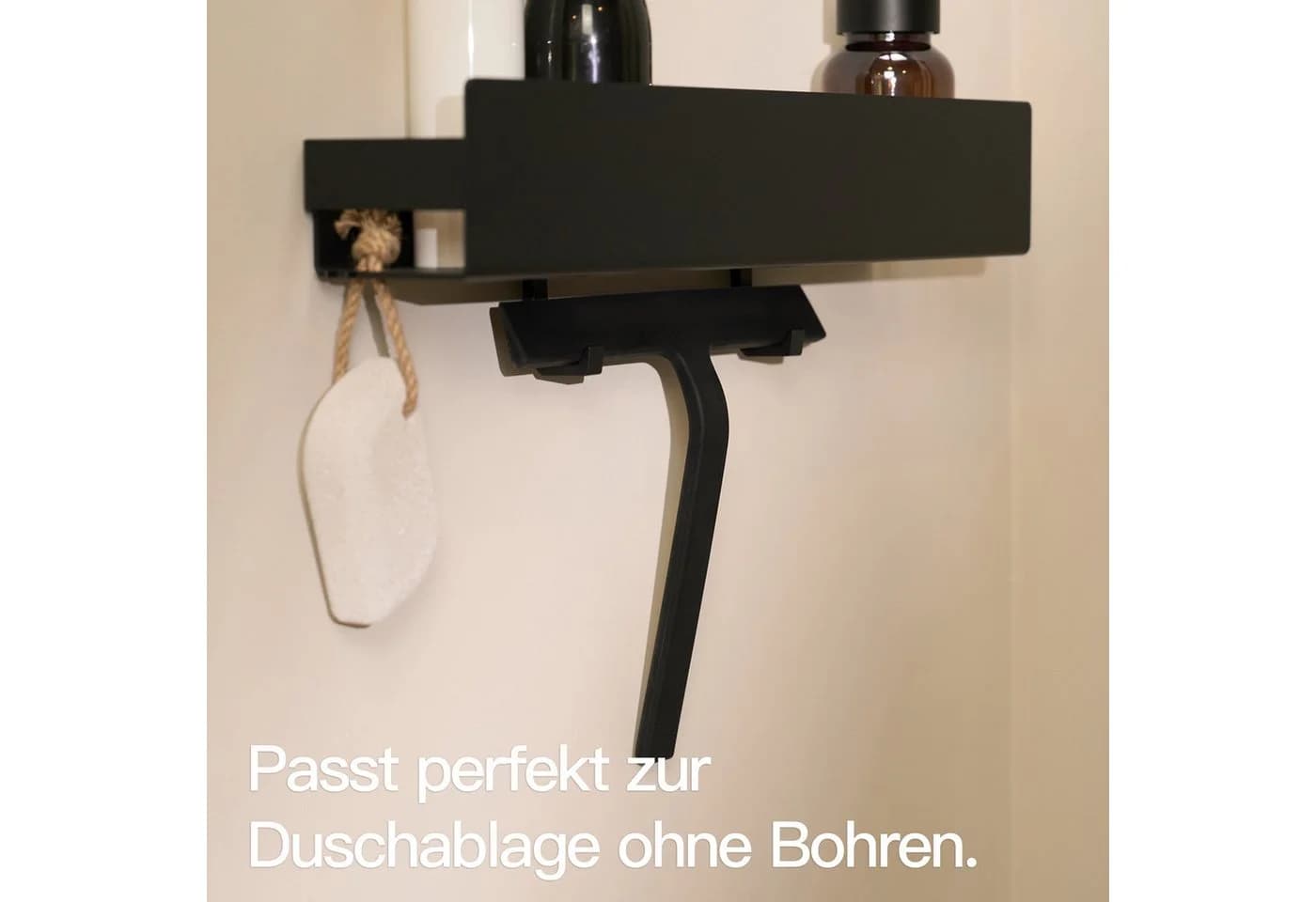 Designfabrik Hamburg Duschabzieher 23 cm Breite Silikonummantelt - Bild 4