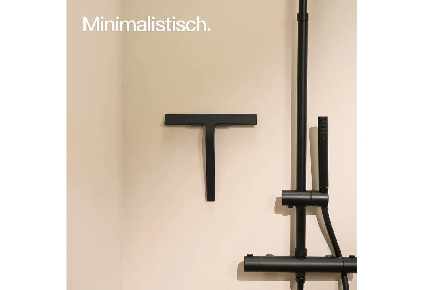 Designfabrik Hamburg Duschabzieher 23 cm Breite Silikonummantelt - Bild 5