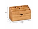 hausleben Schreibtisch Organizer Bambus mit Schublade 6 Fächer Bild 4