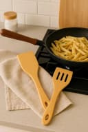 hausleben Pfannenwender Set 2-teilig Bambus Beige Bild 4
