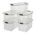 Logiplast Aufbewahrungsbox Premium 14 Liter 5er Set Clipverschluss Bild 2