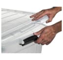 Logiplast Aufbewahrungsbox Premium 14 Liter 5er Set Clipverschluss Bild 4