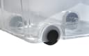 Logiplast Aufbewahrungsbox 100L Transparent mit Rollen Bild 4