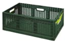 Logiplast Klappbox Set 8x grün + Transportroller 46L faltbar Bild 1