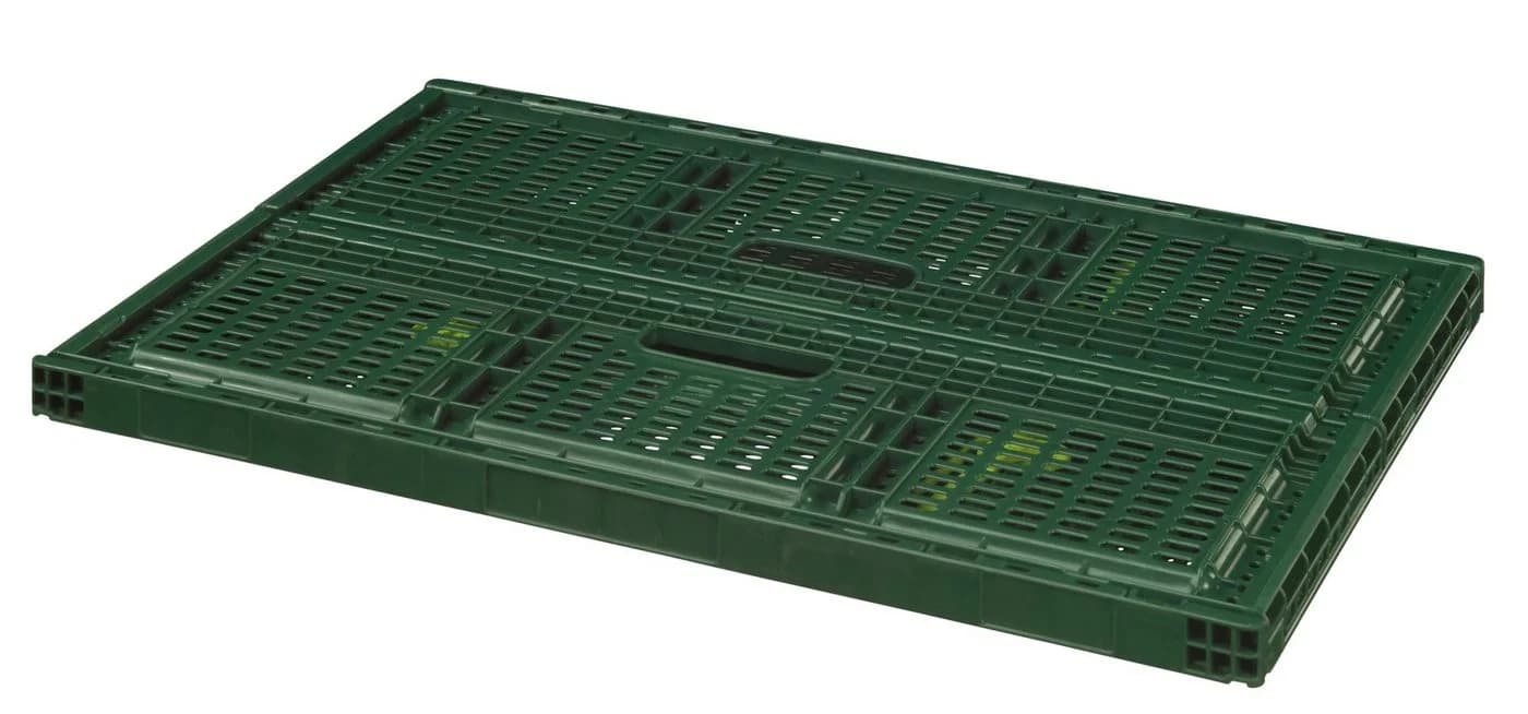 Logiplast Klappbox Set 8x grün + Transportroller 46L faltbar - Bild 3